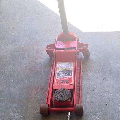 Car Jack & Cross Lug Wrench 