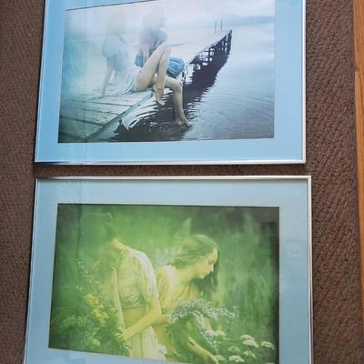 (2) "Friends" Prints Framed