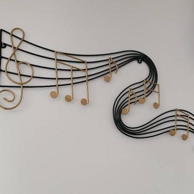 Musical Notes Metal Art