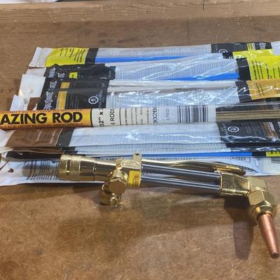Harris Cutting Torch and Brazing & Welding Rods 