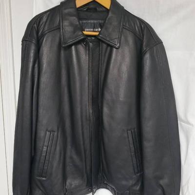 Pierre Cardin Men's Leather Jacket XL