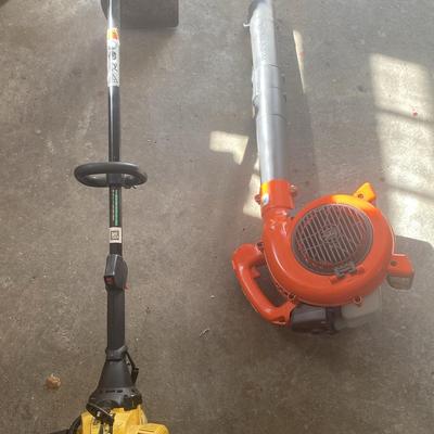Husqvarna Leaf Blower & Bolens Trimmer