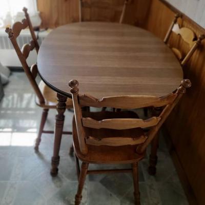 Kitchen Table & (4) Chairs