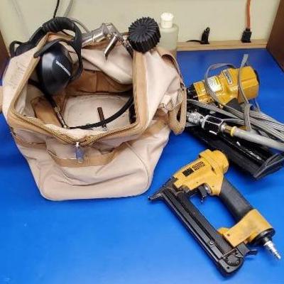(2) Stanley Bostich Nail Guns