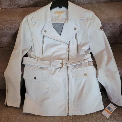 Michael Kors White Women's Jacket Size S