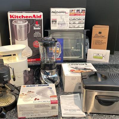 Kitchen Starter Kit, Mixers, Juicer, Coffee Maker, Rotisserie And More