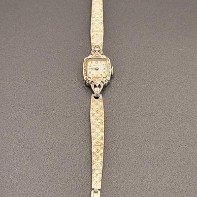 Hamilton 10k Gold Filled Ladies Wristwatch 