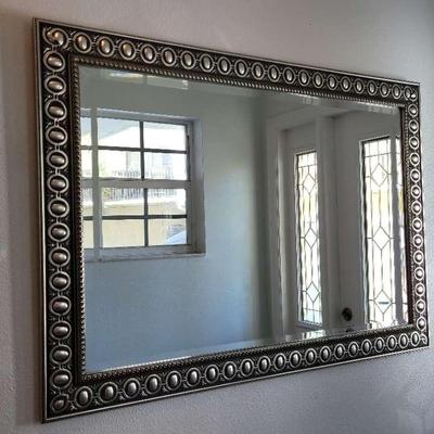 Beveled Crome Accent Mirror