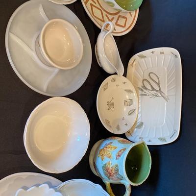 Various Bowls And Plates 