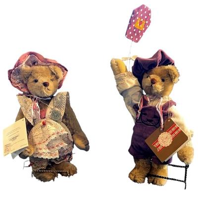 Beverly Port for Gorham : Tedwina Kimelina Bearkin & Christopher Paul Bearkin Both  Ltd Edition 2500