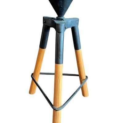 Industrial style stool 