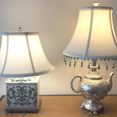 2 Accent lamps 
