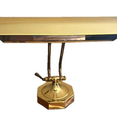 House Of Troy Brass Bankers Lamp