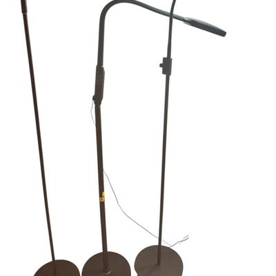 Collection of 3 All-purpose lamps - Black- all work 