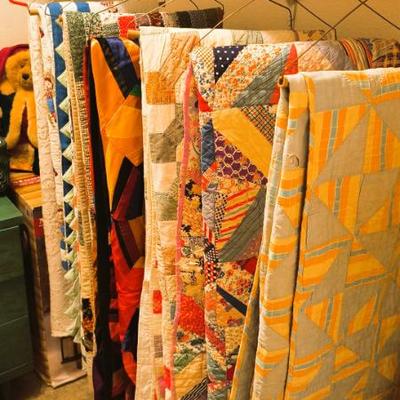 Selection of quilts