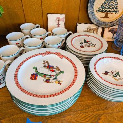 Christmas porcelain