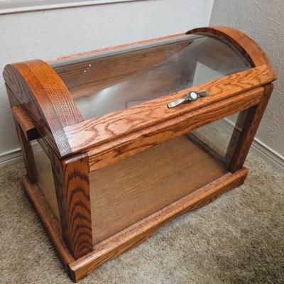 Wood and glass chess