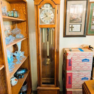 Vintage Tempora Fugit grandfather clock (working!)