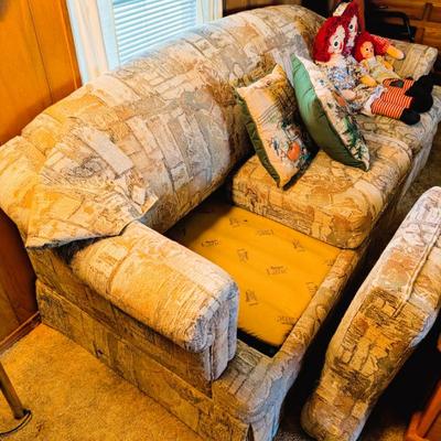 Sleeper sofa by Lane