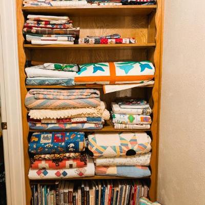 Selection of quilts