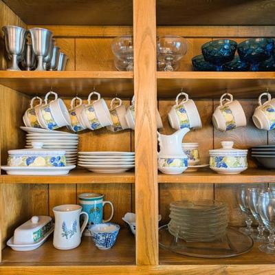 Vintage glassware