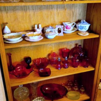 Vintage glassware