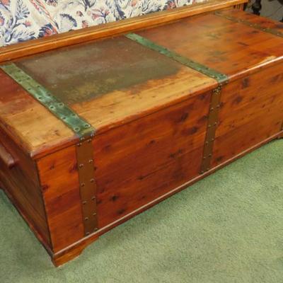 vintage cedar chest