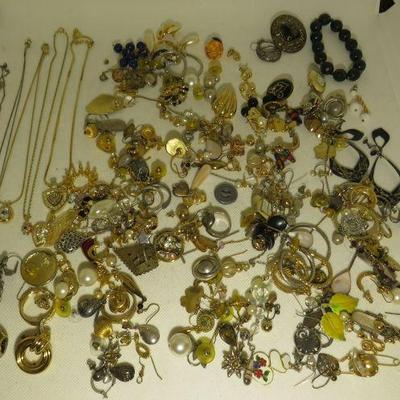 earrings, necklaces