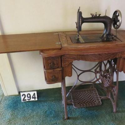 vintage New Home Sewing Machine