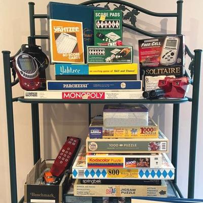 Vintage Toys With Puzzles, Viewmaster And More