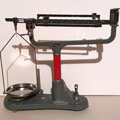 OHAUS Cent-O-Gram Triple Beam Balance Scale, Vintage