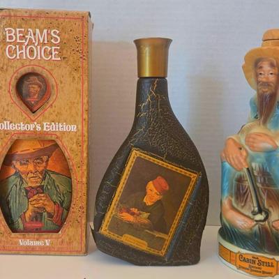 1960s Hillbilly Cabin Still Decanter With Jim Beam Decanters