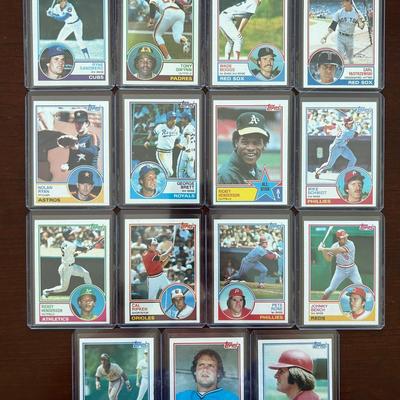 1983 Topps Baseball Complete Set. Tony Gwynn, Wade Boggs, Ryne Sandburg Rookie Cards
