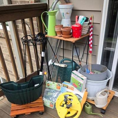 Garden Assortment With Sprinklers And More