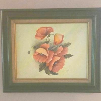Original Floral Paintings On Canvas By Juanita Neiporte (2)