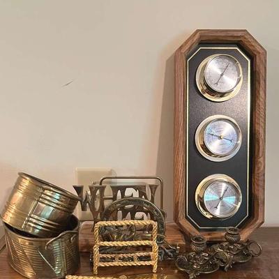 Brass Office Decor