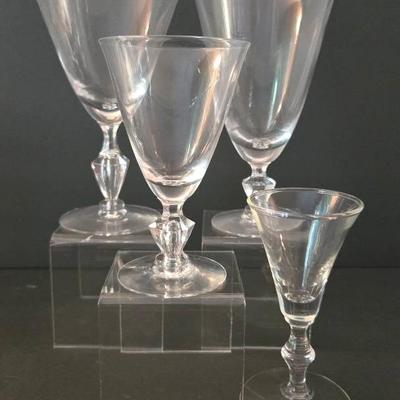Lobby Glass Co. Georgian Stemware (21)