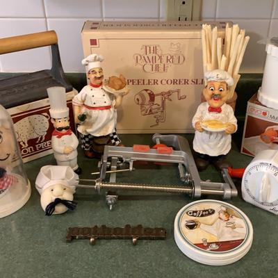 Assortment Of Pampered Chef And More Kitchenalia