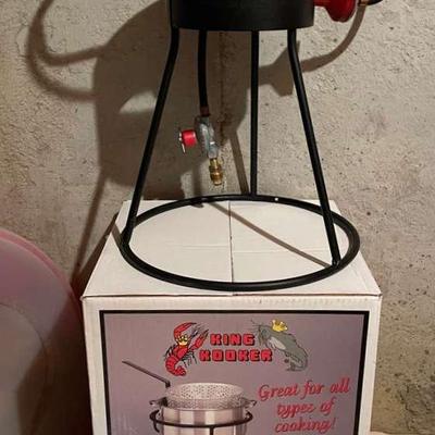King Kooker Outdoor Gas Cooker Base, Boxed
