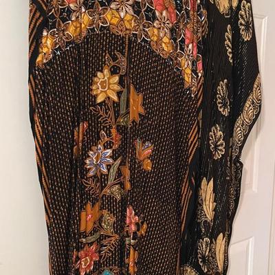Vintage Batik Caftans (2), XL