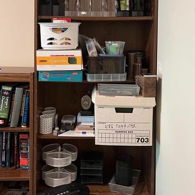 Office Essentials with Shredder, Organizers