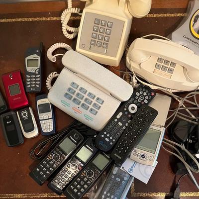 Phone Group with Flip Phones, Princess