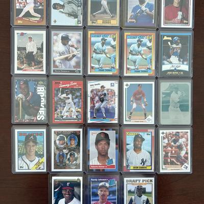 Vintage Rookie Baseball Cards. Derek Jeter, Ken Griffey Jr., Barry Bonds, Albert Pujols, and More