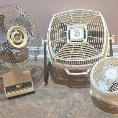 Household Fans Includes Honeywell, Galaxy And Sears