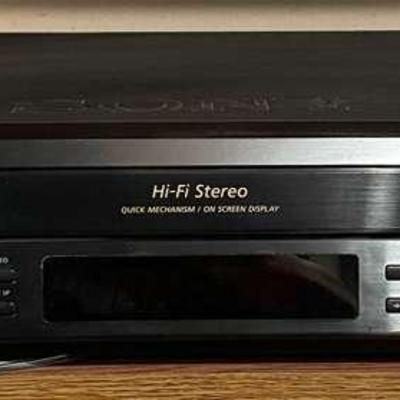 Sony VCR Player with Remote