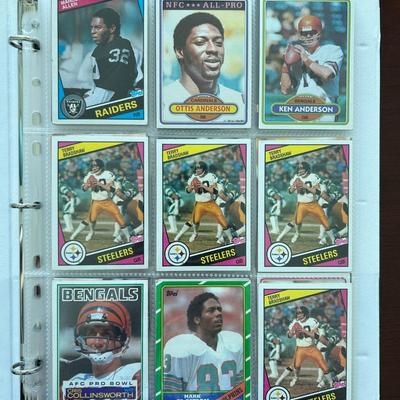 90 Vintage Football Cards. Terry Bradshaw, Marino, Favre, and More