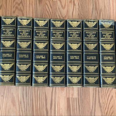 Messages And Papers Of The Presidents Books Volume 1-11