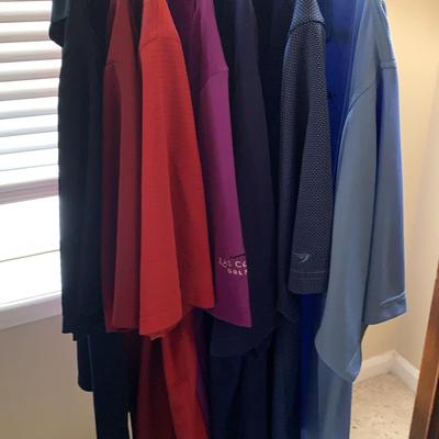 Lot Of 7 Men’s Polo Golf Shirts Mixed Sizes M-xl