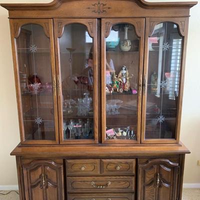 Vintage China Cabinet
