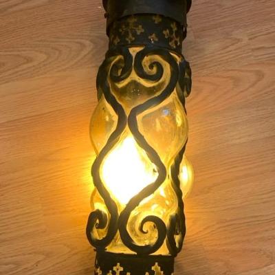 Vintage Swag Lamp
